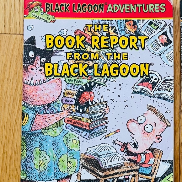4/$30, Two Black Lagoon Adventures Children’s Books - Picture 3 of 6